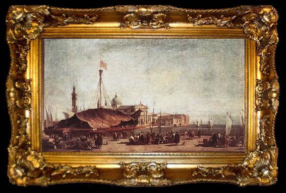 framed  GUARDI, Francesco The Piazzetta, ta009-2